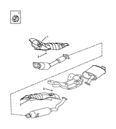 Теплоизоляция моторного отсека и глушителя Geely Emgrand 7 — схема