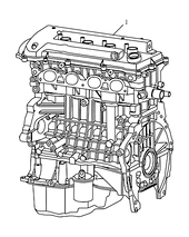 Двигатель (JLC-4G18-A25/A78/A86/A87/A88/A89) Geely GS — схема