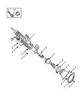 Рулевая колонка (EPS; 6G3/4T18) Geely Emgrand GT — схема