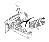 Запчасти Geely Emgrand X7 Поколение I — рестайлинг II (2018)  — Блок управления отопителем и кондиционером (2) — схема