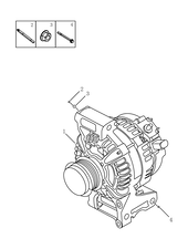 Генератор (2) Geely Atlas Pro — схема