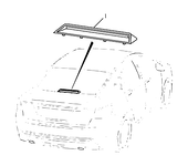 Запчасти Geely Emgrand GT Поколение I (2015)  — Стоп-сигнал дополнительный — схема