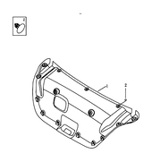 Запчасти Geely Emgrand 7 Поколение II — рестайлинг (2016)  — Обшивка багажного отсека (багажника) — схема