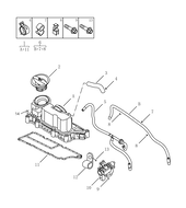 Клапан Geely Coolray — схема