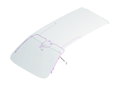 Проводка потолка (WITHOUT SUNROOF) Geely Atlas Pro — схема