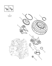 Запчасти Geely GS Поколение I — рестайлинг (2019)  — Автоматическая коробка передач (АКПП) (FE-7JD) — схема