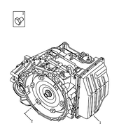 Автоматическая коробка передач (АКПП) (DSI) (1) Geely Emgrand X7 — схема