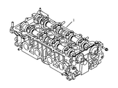 Головка блока цилиндров (JLC-4G18) Geely GS — схема