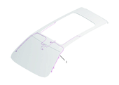 Проводка потолка (WITH SUNROOF) Geely Atlas Pro — схема