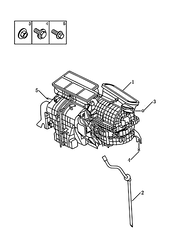 Система кондиционирования ([AUTO]) (1) Geely Emgrand X7 — схема