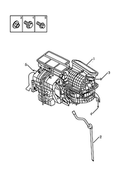 Запчасти Geely Emgrand X7 Поколение I — рестайлинг II (2018)  — Система кондиционирования ([AUTO]) (2) — схема