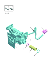 Запчасти Geely Monjaro Поколение I (2021)  — Масляный насос — схема