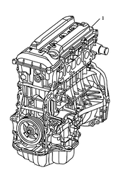 Запчасти Geely Emgrand X7 Поколение I — рестайлинг II (2018)  — Двигатель (JLD-4G20) — схема