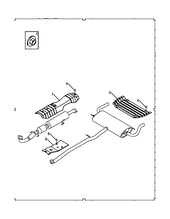 Теплоизоляция моторного отсека и глушителя (AFTER 2018.4.16) Geely Emgrand GT — схема