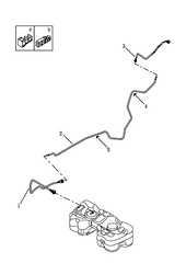 Фильтр и трубка топливные (JLD-4G20) Geely Emgrand X7 — схема