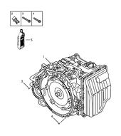 Запчасти Geely Emgrand GT Поколение I (2015)  — Автоматическая коробка передач (АКПП) — схема
