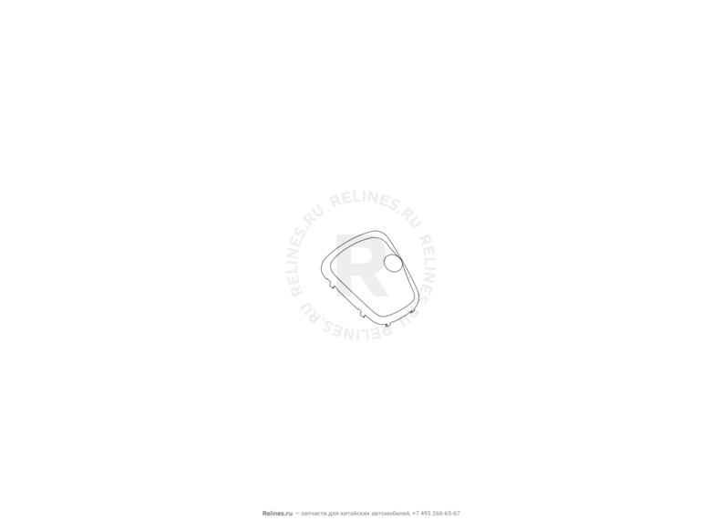 Запчасти Great Wall Hover H6 Поколение I (2011) 2.0л, дизель, 4x2, МКПП — Чехол рычага КПП — схема