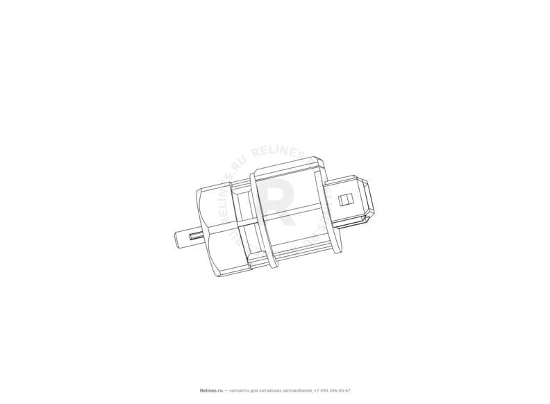 Запчасти Great Wall Hover H5 Поколение I (2010) 2.0л, дизель, 4x4, МКПП — Датчик скорости — схема