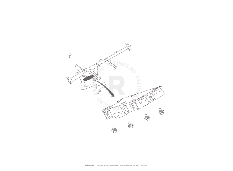 Запчасти Great Wall Hover M4 Поколение I (2012) 1.5л, МКПП — Блок управления кузовной электроникой — схема