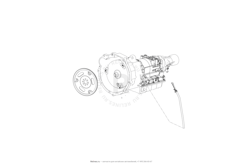 Запчасти Lifan Myway Поколение I (2016)  — Коробка переключения передач (КПП) в сборе — схема