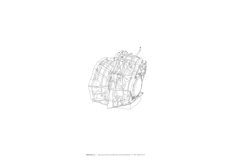 Запчасти Lifan Solano Поколение II (2016)  — Автоматическая коробка передач (АКПП) — схема