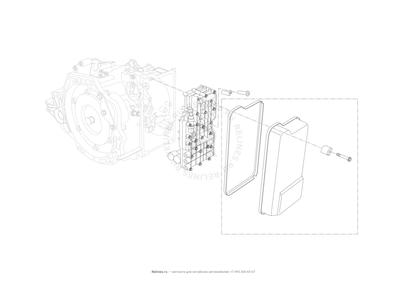 Запчасти Lifan X60 Поколение I и рестайлинги (2011)  — Гидроблок — схема