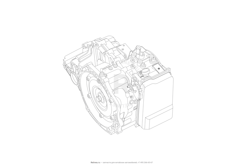 Автоматическая коробка передач (АКПП) Lifan X60 — схема