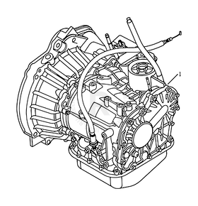 Трансмиссия (коробка переключения передач, КПП) (JL-ZA142) Geely MK — схема
