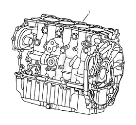 Запчасти Geely GC6 Поколение I (2014)  — Блок цилиндров (JLB-4G15) — схема