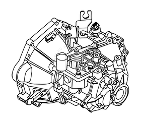 Механическая коробка передач Geely GC6 — схема