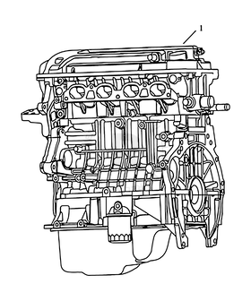Двигатель (4G15N, E IV) Geely Vision — схема