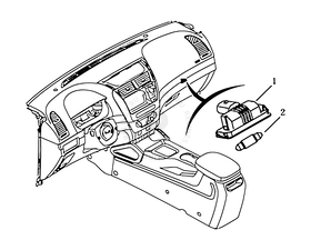 Лампа перчаточного ящика (бардачка) (2014 MODEL) Geely Emgrand X7 — схема