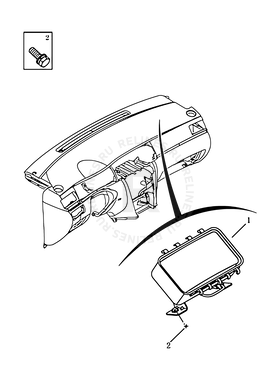Подушки безопасности (2014 MODEL) Geely SC7 — схема