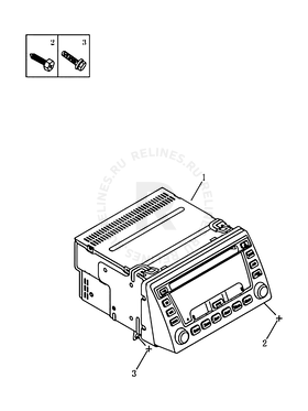 Автомагнитола Geely SC7 — схема