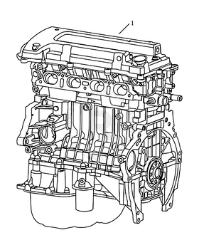 Двигатель (JL4G15E, E IV) Geely Emgrand 7 — схема