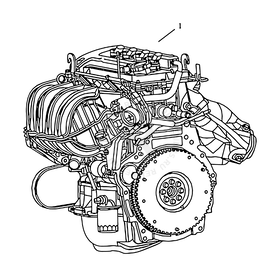 Двигатель в сборе (JLγ4G15/JLγ4G18; E IV/E V) Geely Emgrand 7 — схема