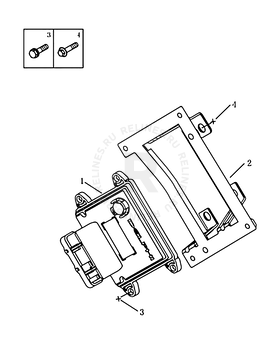 Блок управления двигателем (JLγ4G15, E IV, DELPHI) Geely Emgrand 7 — схема