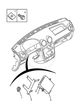 Запчасти Geely Otaka Поколение I (2006)  — Блок управления кузовом, датчик дождя и давления в шинах — схема