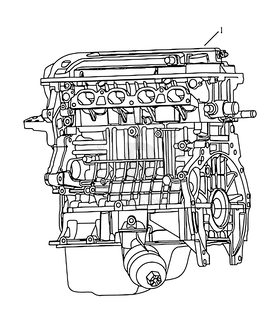 Двигатель (1.8L) Geely Emgrand 7 — схема