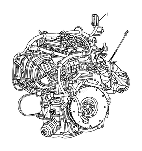 Двигатель в сборе (1.5L) Geely Emgrand 7 — схема