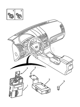 Запчасти Geely Emgrand 7 Поколение II (2014)  — Блок управления кузовом, датчик дождя и давления в шинах — схема