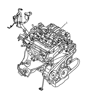 Запчасти Geely Emgrand X7 Поколение I — рестайлинг (2016)  — Двигатель в сборе (JLC4G18) — схема