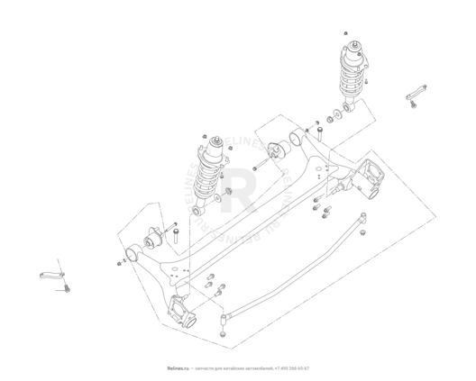 Лифан солано задняя подвеска